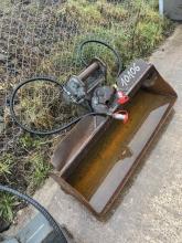 Resch-Ka-Tec Grabenräumlöffel schwenkbar 1.200mm