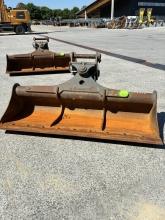 Liebherr Grabenräumlöffel schwenkbar 2.000mm