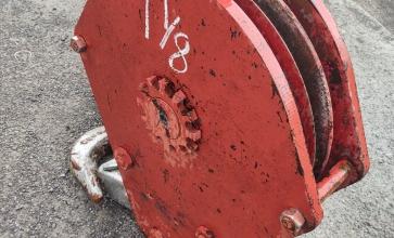Hook Block Single Sheave 1 1/8 cable