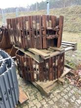 2 x Raupenkette B60 mit 3-Steg-Bodenplatten 600 mm