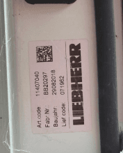 Liebherr Fahrerkabine - urspr. von Umschlagbagger