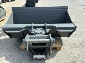 Rädlinger Grabenräumlöffel mit Drehmotor 2.000mm
