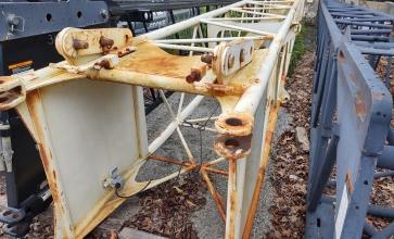 Jib, swing on Terex RT 175 model