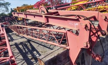 Manitowoc 222 jib butt and tip